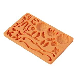 🚨 Wilton 409-3190 Lace Fondant and Gum Paste Silicone Mold 5 x 8 inch 23-Cavity